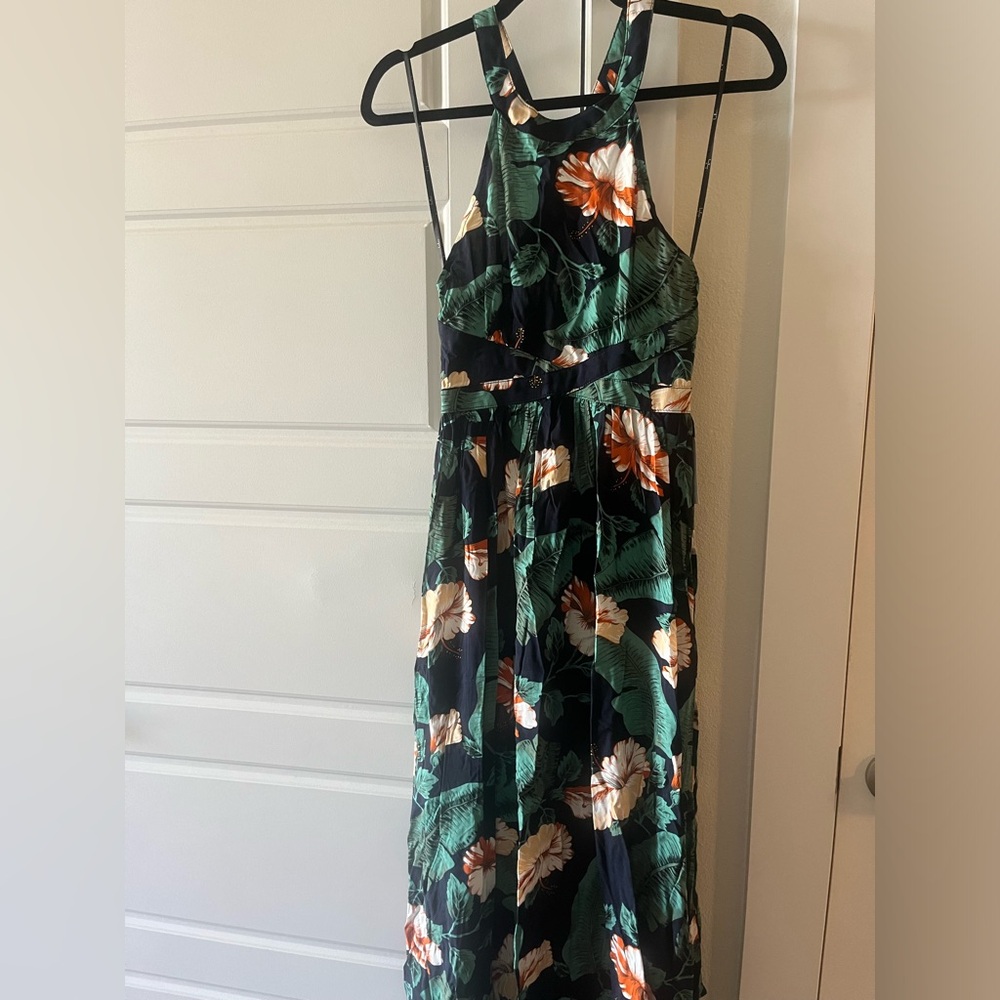 Lulus floral floor length dress ￼